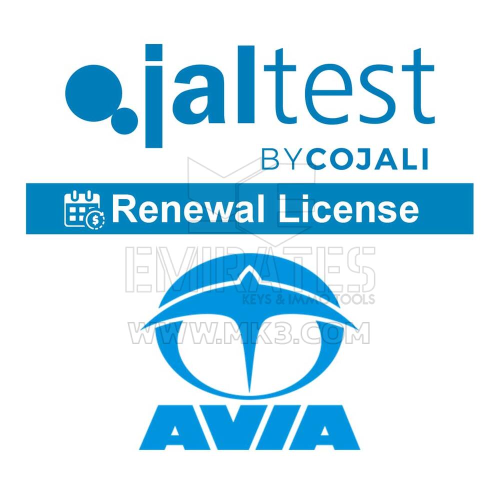 Jaltest - Renouvellement de certaines marques de camions. Licence d'utilisation 29051105 Avia