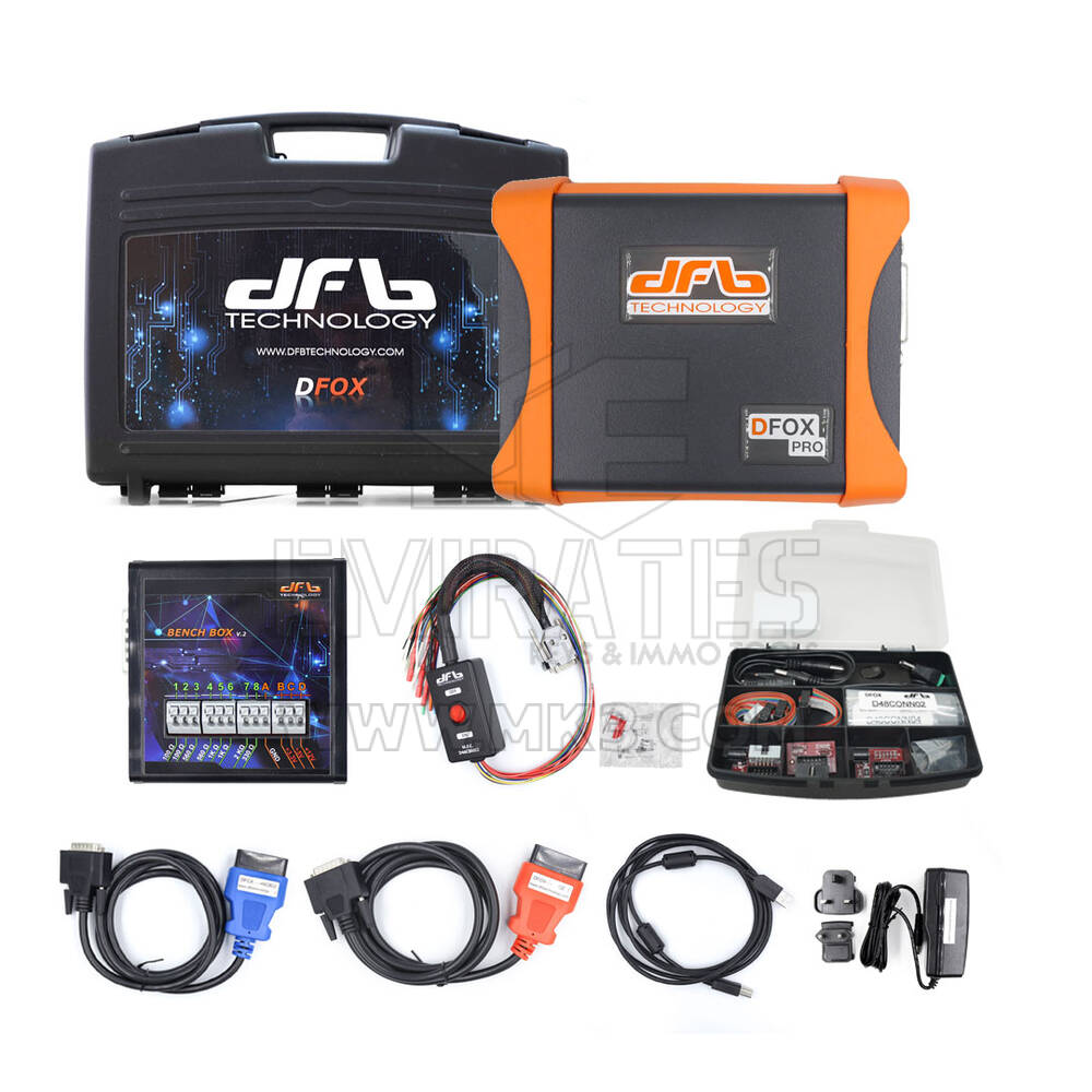 Dfox Slave Full OBD Light + Heavy +Pro + Advanced + TCU ECU Programming Package | Emirates Keys