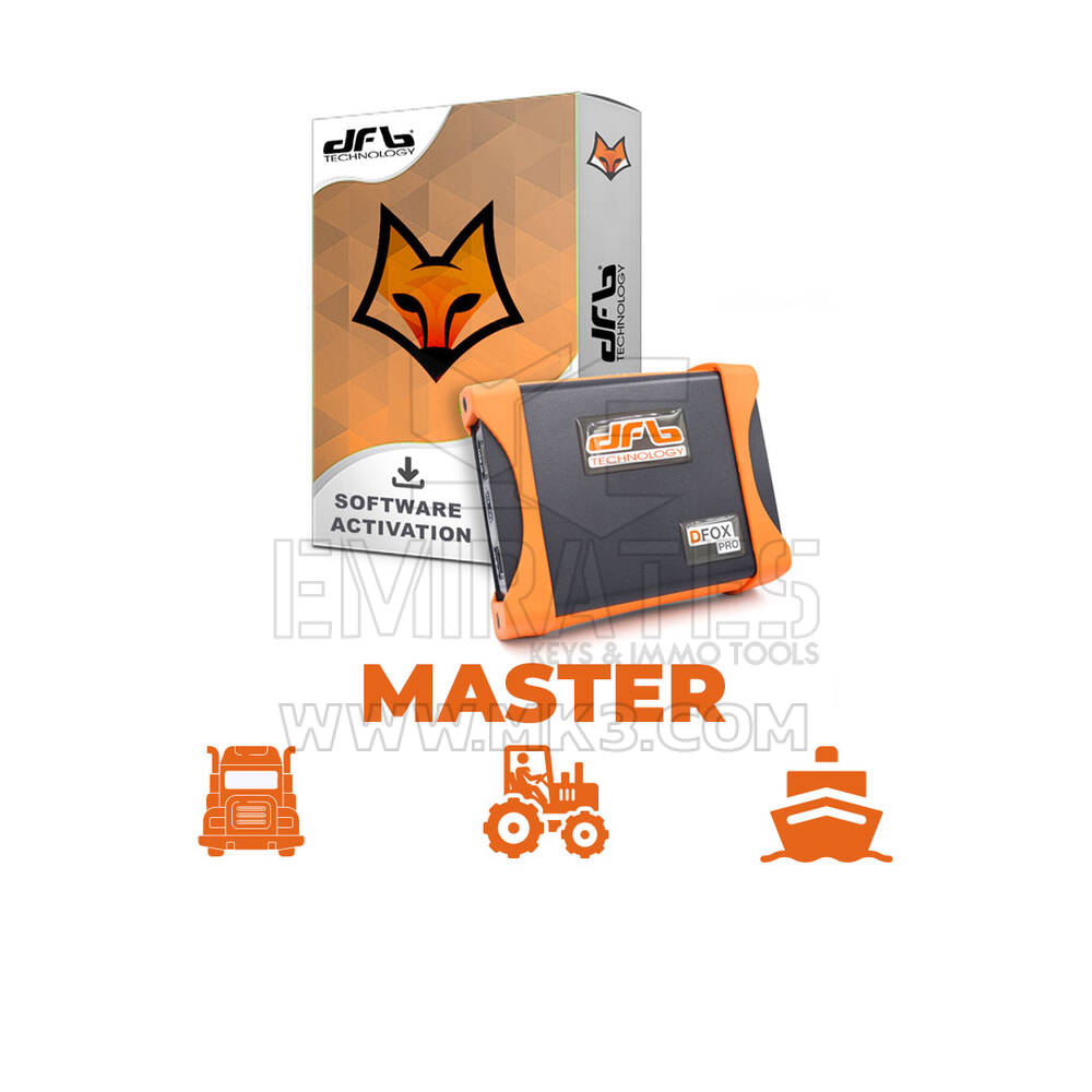 Dfox Master Heavy + Pro + Advanced ECU Programming Package