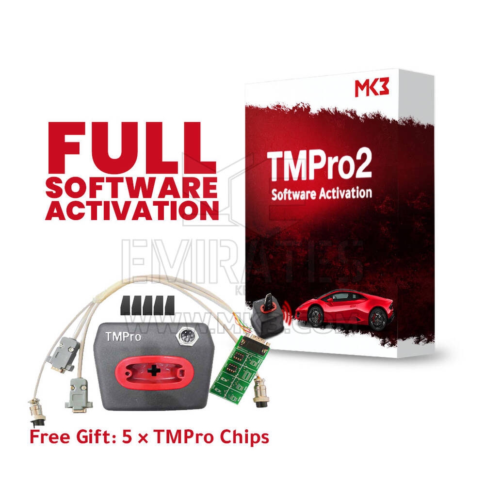 TMPro 2 Original Transponder Key Programmer Full Software Activation