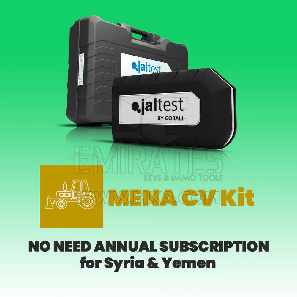 JALTEST MENA OHW Kit Diagnostics For Off-highway And Construction