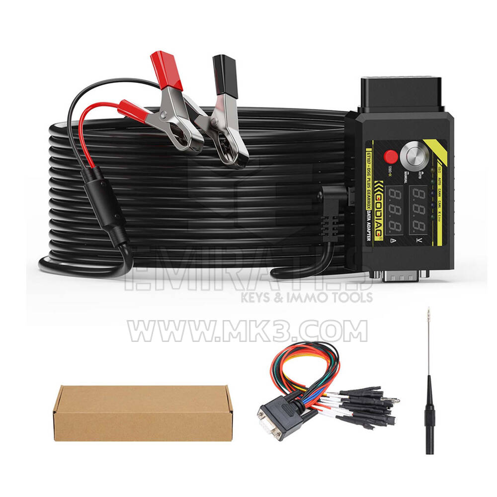 New Bundle GODIAG GT107+ DSG Plus Gearbox Data Adapter + GT107+ Gearbox Cable 7-in-1 Set For Benz, BMW | Emirates Keys