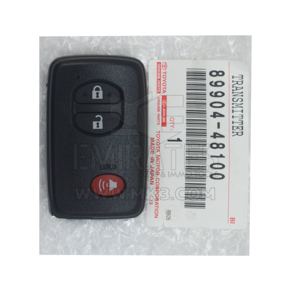 Telecomando originale Toyota Rav4 Highlander 2008-2014 315 MHz 89904-48100 - MK16045 - f-2