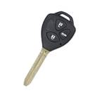 Toyota Prado Camry Remote Key Shell Warda 3 Buttons TOY43 Blade