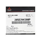 New Mitsubishi L200 Montero 2016+ Genuine / OEM Smart Remote Key 2 Buttons 433MHz OEM Part Number: 285E3W280P , Old OEM Part Number: 8637B107 / 8637C265 , FCCID: GHR-M004 | Emirates Keys -| thumbnail