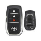 Chave remota inteligente original Toyota Hilux 2016-2023 433MHz 89904-0K061 / 89904-0K490