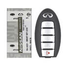 Nova chave remota inteligente Infiniti QX50 2019 genuína/OEM 5 botões 433 MHz 285E3-5NA7A 285E35NA7A / FCCID: KR5TXN1 | Chaves dos Emirados -| thumbnail