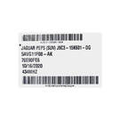 Yeni Jaguar 2019 Orijinal / OEM Akıllı Uzaktan Anahtar 5 Düğme 433MHz OEM Parça Numarası: J9C3-15K601-DG / J9C3-15K601-DK | Emirates Keys -| thumbnail