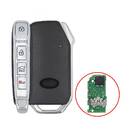 Coque de clé télécommande intelligente Kia 3+1 boutons