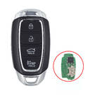 Coque de clé télécommande intelligente Hyundai 3+1 boutons