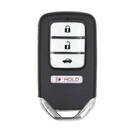 Coque de clé télécommande intelligente Honda 3+1 boutons, coffre de berline