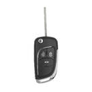 New Aftermarket Chevrolet Modified Flip Key Shell 3 Buttons High Quality Best Price | Emirates Keys -| thumbnail