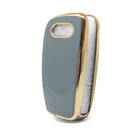 Cover Nano per chiave telecomando Audi Flip 3 pulsanti grigia Audi-C11J | MK3 -| thumbnail