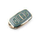 Nouvelle couverture Nano de haute qualité pour clé télécommande intelligente Perodua, 4 boutons, couleur grise, PRD-B11J | Clés des Émirats -| thumbnail