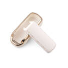 New Aftermarket Nano High Quality Cover For Honda Smart Remote Key 4 Buttons White Color HD-C11J4 | Emirates Keys -| thumbnail