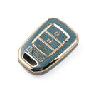Couverture Nano de haute qualité pour clé télécommande Honda CR-V, 3 + 1 boutons, couleur grise, HD-D11J4 | Clés des Émirats -| thumbnail