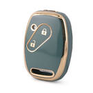 Nano – couvercle de haute qualité pour clé télécommande Honda, 2 boutons, couleur grise, HD-J11J2