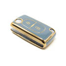 Новый Высококачественный Чехол Нано Послепродажного Нано Для Дистанционного Ключа Peugeot 2 Кнопки Серого Цвета PG-D11J2 | Ключи Эмирейтс -| thumbnail