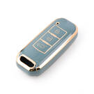 Nouvelle couverture Nano de haute qualité pour clé télécommande intelligente Trumpchi, 3 boutons, couleur grise, CQ-C11J | Clés des Émirats -| thumbnail