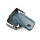 New Aftermarket Nano High Quality Cover For Volkswagen Smart Remote Key 5 Buttons Gray Color VW-D11J5 | Emirates Keys -| thumbnail