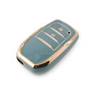 Nova capa nano de reposição de alta qualidade para chave remota Toyota 2 botões cor cinza TYT-A11J2H | Chaves dos Emirados -| thumbnail