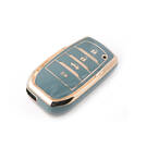 Nova capa nano de reposição de alta qualidade para chave remota Toyota 4 botões cor cinza TYT-A11J4H | Chaves dos Emirados -| thumbnail