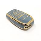 Nova capa nano de reposição de alta qualidade para chave remota Toyota 6 botões cor cinza TYT-A11J6H | Chaves dos Emirados -| thumbnail