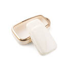 New Aftermarket Nano High Quality Cover For Toyota Remote Key 4 Buttons White Color TYT-B11J4 | Emirates Keys -| thumbnail