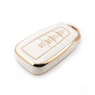 Nova capa nano de reposição de alta qualidade para chave remota Toyota 4 botões cor branca TYT-B11J4 | Chaves dos Emirados -| thumbnail