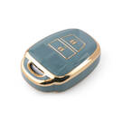 Nova capa nano de reposição de alta qualidade para chave remota Toyota 2 botões cor cinza TYT-E11J2 | Chaves dos Emirados -| thumbnail