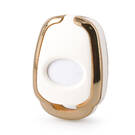 Capa Nano para chave remota Toyota 3 botões branca TYT-E11J3 | MK3 -| thumbnail