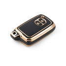 Nova capa nano de reposição de alta qualidade para chave remota Toyota 2 botões cor preta TYT-H11J2 | Chaves dos Emirados -| thumbnail