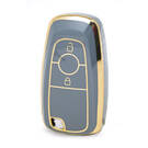 Нано-чехол высокого качества для дистанционного ключа Ford с 2 кнопками серого цвета Ford-B11J2