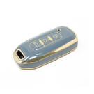 Новый послепродажный нано-чехол высокого качества для дистанционного ключа Ford с 3 кнопками серого цвета Ford-H11J | Ключи Эмирейтс -| thumbnail