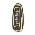 Нано-чехол высокого качества для дистанционного ключа Ford с 5 кнопками черного цвета Ford-J11J