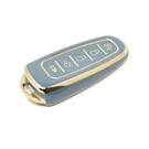 Новый послепродажный чехол Nano высокого качества для дистанционного ключа Ford с 5 кнопками серого цвета Ford-J11J | Ключи Эмирейтс -| thumbnail