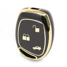 Нано-высококачественный чехол для дистанционного ключа Ford с 3 кнопками черного цвета Ford-L11J
