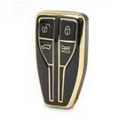 Nano – couvercle de haute qualité pour clé télécommande Hongqi, 4 boutons, couleur noire, HQ-A11J