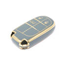 New Aftermarket Nano High Quality Cover For Jeep Remote Key 3 Buttons Gray Color Jeep-B11J3 | Emirates Keys -| thumbnail