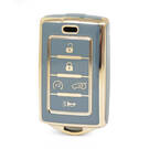 Nano High Quality Cover For Jeep Remote Key 5 Buttons Gray Color Jeep-E11J
