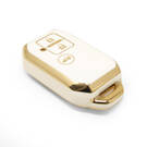 New Aftermarket Nano High Quality Cover For Suzuki Remote Key 3 Buttons White Color SZK-C11J3 | Emirates Keys -| thumbnail