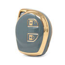 Nano High Quality Cover For Suzuki Remote Key 2 Buttons Gray Color SZK-D11J