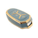 Nouveau couvercle Nano de haute qualité pour clé télécommande LYNK & CO, 3 + 1 boutons, couleur grise LC-A11J | Clés des Émirats -| thumbnail