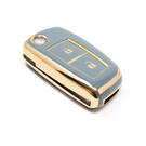 Новый Aftermarket Nano Высококачественный Чехол Для Nissan Откидной Пульт Дистанционного Ключа 2 Кнопки Серого Цвета NS-B11J2 | Ключи Эмирейтс -| thumbnail