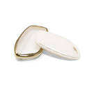 New Aftermarket Nano High Quality Cover For Roewe Remote Key 3 Buttons White Color RW-B11J | Emirates Keys -| thumbnail
