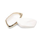 New Aftermarket Nano High Quality Cover For Roewe Remote Key 4 Buttons White Color RW-D11J | Emirates Keys -| thumbnail