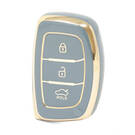 Cover Nano di alta qualità per chiave telecomando Hyundai Tucson 3 pulsanti colore grigio HY-A11J3A