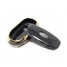 New Aftermarket Nano High Quality Cover For Hyundai Remote Key 4 Buttons Black Color HY-D11J4A | Emirates Keys -| thumbnail