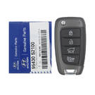 Nuova chiave telecomando a conchiglia originale/OEM per Hyundai Santa Fe 2019, 4 pulsanti, 433 MHz, codice OEM: 95430-S2100 | Emirates Keys -| thumbnail