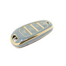 Nuova cover aftermarket Nano di alta qualità per chiave remota Hyundai Sonata 3 + 1 pulsanti colore grigio HY-H11J4A | Chiavi degli Emirati -| thumbnail